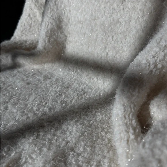 Joie Women's Cream metallic Sweater - Picture 5 of 10